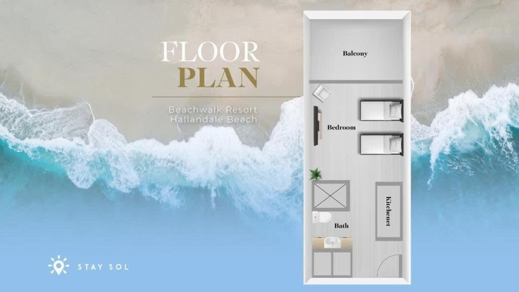 Balcony - Pool - Near Beach - Gym Холандейл Бийч Екстериор снимка